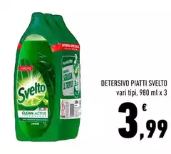 Svelto - Detersivo Piatti