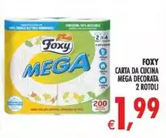 Foxy - Carta Da Cucina Mega Decorata