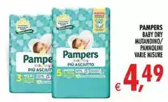 Pampers - Baby Dry Mutandino
