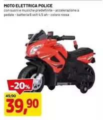 Police - Moto Elettrica Police - Moto Elettrica