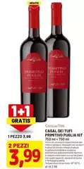 Primitivo salento - Casal Dei Tufi IGT