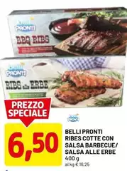 Bellini - Pronti Ribes Cotte Con Salsa Barbecue/ Salsa Alle Erbe