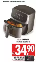 Akai - Airfryer Digitale