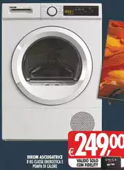 Dikom - Asciugatrice 8 Kg Classe Biegertica E Poma Di Colore