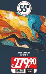 Haier - Smart Tv 55" Uhd 4k