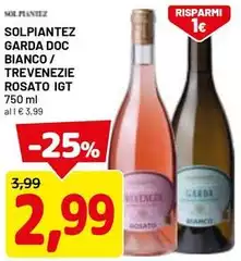 Solpiantez -  Garda Doc Bianco/Trevenezie Rosato IGT