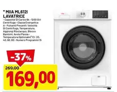 Miia - ML612L Lavatrice