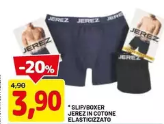 Slip/Boxer Jerez In Cotone Elasticizzato