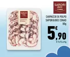 Sapori - Carpaccio Di Polpo &Idee Sapori - Carpaccio Di Polpo &Idee