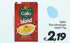 Gallo - Riso Blond Per Risotti Gallo - Riso Blond Per Risotti