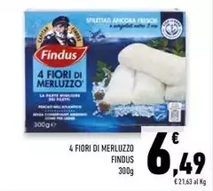 Findus - 4 Fiori Di Merluzzo Findus - 4 Fiori Di Merluzzo