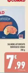 Conad - Salmone Affumicato Norvegese Conad - Salmone Affumicato Norvegese