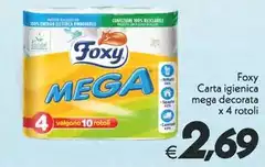 Foxy - Carta Igienica Mega Decorata