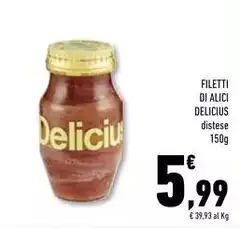 Delicius - Filetti Di Alici Delicius - Filetti Di Alici