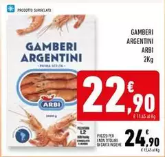 Arbi - Gamberi Argentini Arbi - Gamberi Argentini