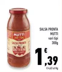 Mutti - Salsa Pronta Mutti - Salsa Pronta
