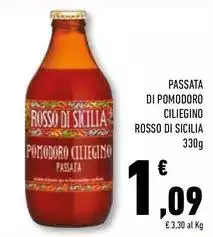 Rosso Di Sicilia - Passata Di Pomodoro Ciliegino Rosso Di Sicilia - Passata Di Pomodoro Ciliegino