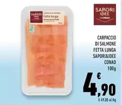 Sapori - &Idee Carpaccio Di Salmone Fetta Lunga