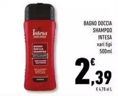 Intesa - Bagno Doccia Shampoo