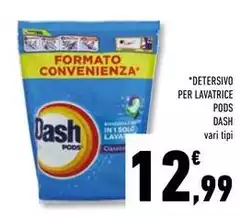 Dash - Detersivo Per Lavatrice Pods