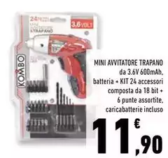 Kombo - Mini Avvitatore Trapano Kombo - Mini Avvitatore Trapano