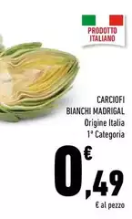 Carciofi Bianchi Madrigal