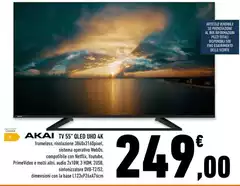 Akai - Tv 55" Qled Uhd 4k Akai - Tv 55" Qled Uhd 4k