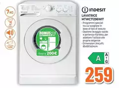 Indesit - Lavatrice Mtw671296wit