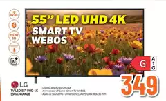 LG - Tv Led 55" UHD 4K 55UZ74006LB