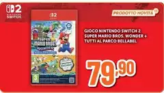 Nintendo - Switch 2 Super Mario Bros. Wonder + Tutti Al Parco Bellabel Nintendo - Switch 2 Super Mario Bros. Wonder + Tutti Al Parco Bellabel