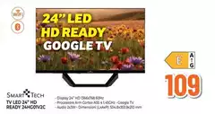 Smart technologies - Tv Led 24" Hd Ready 24hgo7vc