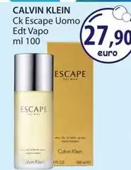 Calvin Klein - Ck Escape Uomo Edt Vapo