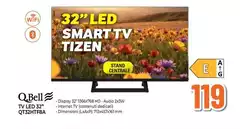 Qbell technology - Tv Led 32" QT32HTEA