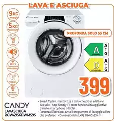 Candy - Lavasciuga ROW4956DWMS9