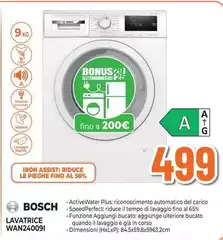 Bosch - Lavatrice WAN24009I Bosch - Lavatrice WAN24009I