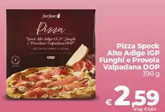 Fior Fiore - Pizza Speck Alto Adige IGP Funghi E Provola Valpadana DOP