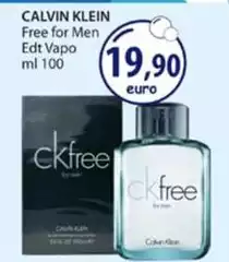 Calvin Klein -  Free For Men Edt Vapo
