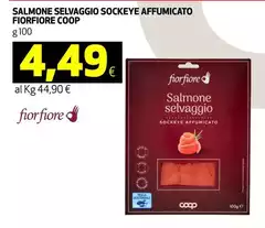 Fiore - Salmone Selvaggio Sockeye Affumicato