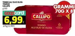 Callipo - Tonno All'Olio Oliva Callipo - Tonno All'Olio Oliva