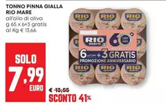 Rio Mare - Tonno Pinna Gialla Rio Mare - Tonno Pinna Gialla