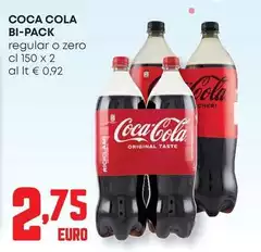 Coca Cola - Bi-Pack Regular O Zero Coca Cola - Bi-Pack Regular O Zero