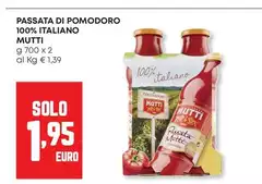 Mutti - Passata Di Pomodoro 100% Italiano