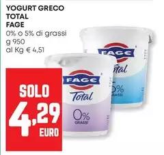 Fage - Yogurt Greco Total