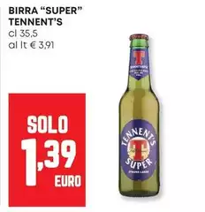 Tennent's - Birra "super"