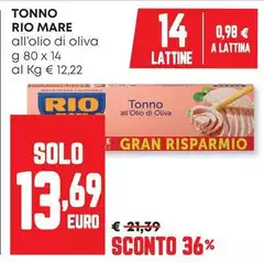 Rio Mare - Tonno All'Olio Di Oliva