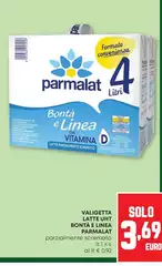 Parmalat - Valigetta Latte UHT Bontà E Linea Parmalat - Valigetta Latte UHT Bontà E Linea