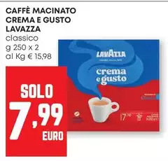Lavazza - Caffè Macinato Crema E Gusto