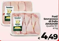 Amadori - Fusi/Sovracosce Di Pollo Amadori - Fusi/Sovracosce Di Pollo