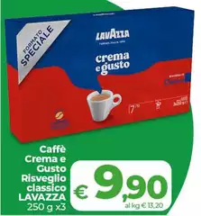 Lavazza - Caffè Crema E Gusto Risveglio Classico