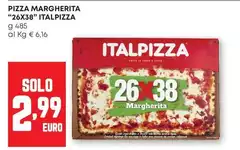 Italpizza - Pizza Margherita "26x38"